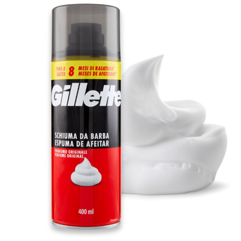 Gillette Regular pianka do golenia klasyczny zapach 400 ml