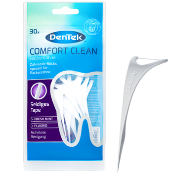 Dentek Comfort Clean niciowykałaczki do zębów 30 szt
