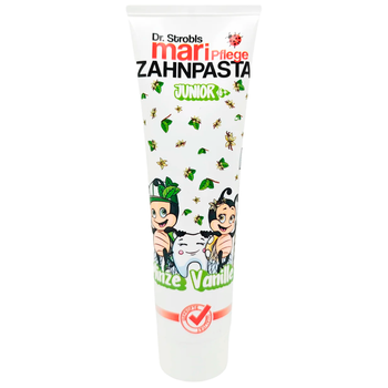Dr.Strobls Junior 6+ pasta do zębów dla dzieci Mint and Vanilla 100 ml
