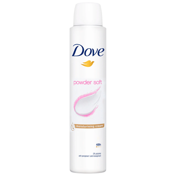 Dove Powder Soft 48H antyperspirant w sprayu 200 ml