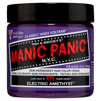 Farba do włosów Manic Panic Classic High Voltage Electric Amethyst 118 ml