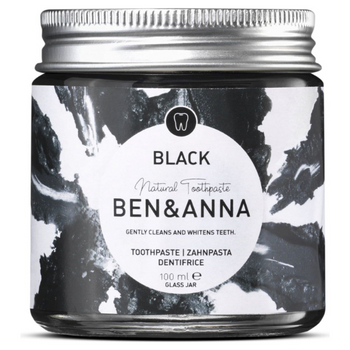 Ben&Anna Black pasta do zębów wybielająca z węglem bez fluoru 100 ml