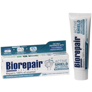 Biorepair Active Shield Aktywna Ochrona pasta do zębów miętowa 75 ml