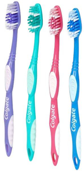 Colgate Premier Clean Medium zestaw szczoteczek manualnych do zębów 4 szt