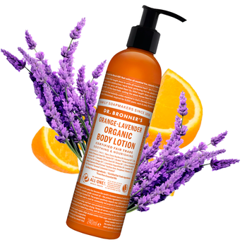 Dr.Bronner's Orange-Lavender Organic balsam do ciała 240 ml