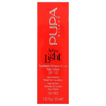 Pupa Active Light SPF10 podkład do twarzy 050 Golden Beige 30 ml