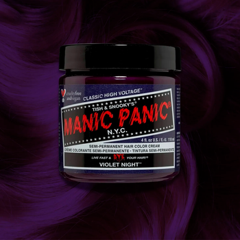 Farba do włosów Manic Panic Classic High Voltage Violet Night 118 ml