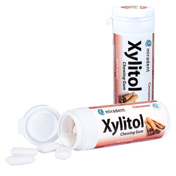 Miradent Xylitol guma do żucia Cinnamon 30 szt