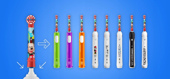 4x Końcówka ORAL-B EB10 Mickey