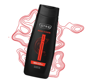 STR8 Red Code żel pod prysznic odświeżający dla mężczyzn 400 ml