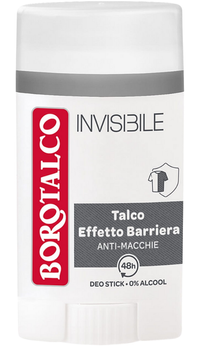 Borotalco Invisible antyperspirant w sztyfcie bezbarwny 40 ml