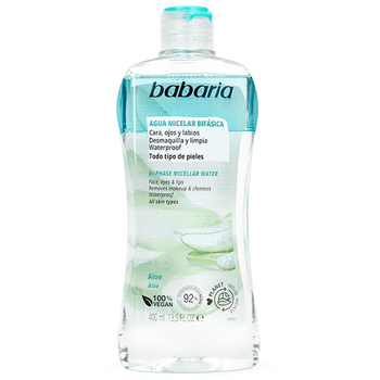 Babaria Aloe Vera woda micelarna dwufazowa 400 ml