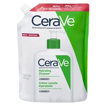 CeraVe Refill nawilżająca emulsja do mycia dla skóry normalnej i suchej 473 ml