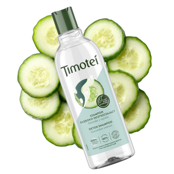 Timotei Detox szampon do włosów oczyszczający z ekstraktem z ogórka 400 ml