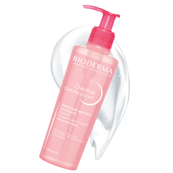 Bioderma Crealine żel pieniący się do mycia twarzy 200 ml