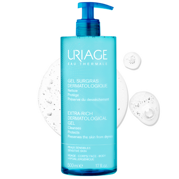 Żel dermatologiczny Uriage Extra-Rich Oczyszczanie 500 ml