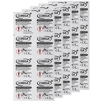 Tabletki czyszczące do protez zębowych Corega Tabs 4w1 66 sztuk
