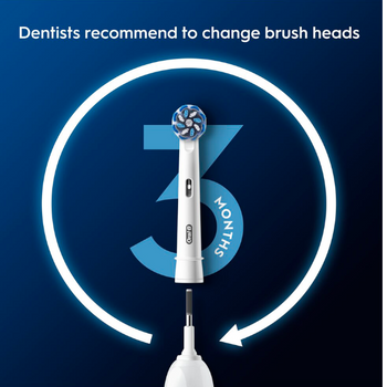 Oral-B szczoteczka elektryczna Professional Clean White + Pro Series 1 Black