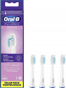 Oral-B Pulsonic Sensitive SR32s końcówki do szczoteczki 4 szt