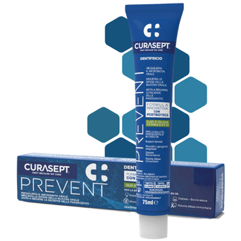 Curasept Prevent pasta do zębów na choroby dziąseł z colostrum 75 ml