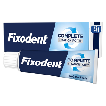 Fixodent Complete krem do protez Strong Hold FRESH FLAVOUR 47g