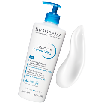 Bioderma Atoderm Ultra nawilżający krem do twarzy i ciała 500 ml