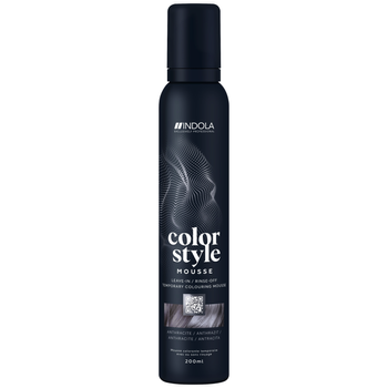 Pianka koloryzująca do włosów Indola Color Style Anthracite 200 ml