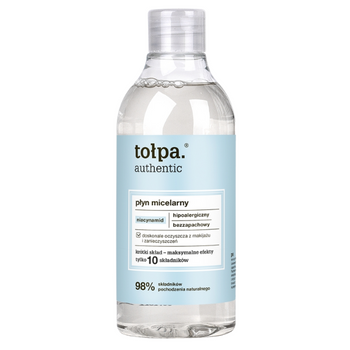 Tołpa Authentic płyn micelarny hipoalergiczny i bezzapachowy 300 ml