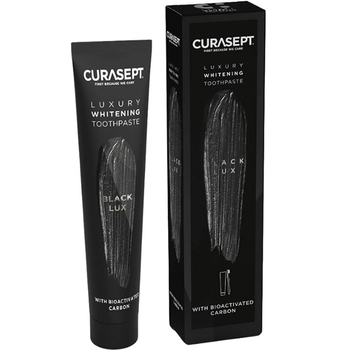 Curasept Whitening Luxury Black Lux pasta do zębów wybielająca 75 ml