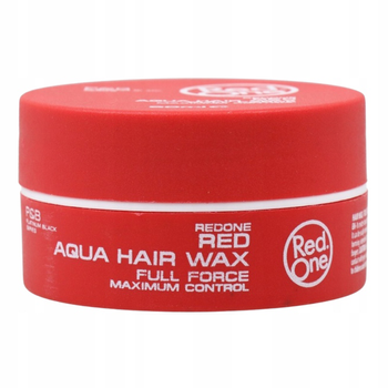 RedOne Aqua Hair Wax Full Force Maximum Control wosk do włosów Red 50 ml