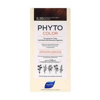 Phyto Color farba do włosów 5.35 Jasny Czekoladowy Brąz 112 ml