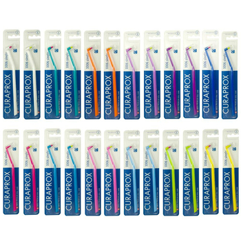 Curaprox CS 1006 Single szczoteczka jednopęczkowa do aparatów ortodontycznych