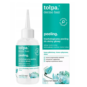 Tołpa trychologiczny peeling do skóry głowy łagodzący podrażnienia 100 ml