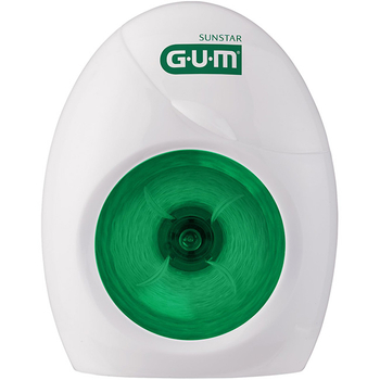 GUM ButlerWeave nić dentystyczna woskowana miętowa 55 m