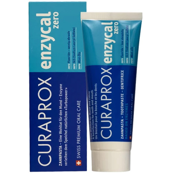 Curaprox Enzycal Zero pasta do zębów wzmacniająca bez fluoru 75 ml