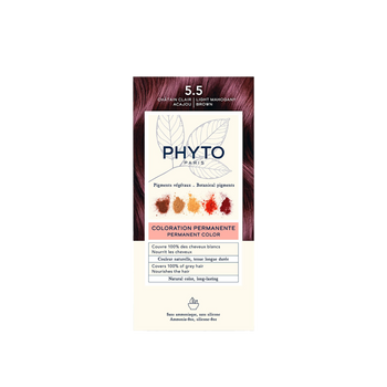 Phyto Color farba do włosów 5.5 Jasny Mahoniowy Brąz 112 ml