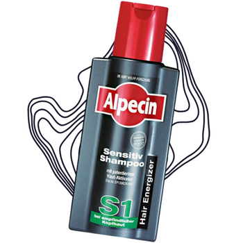 Szampon do wrażliwej skóry głowy Alpecin Sensitive S1 250 ml