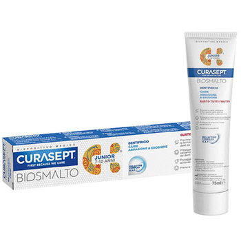 Curasept Biosmalto Junior pasta do zębów dla dzieci od 7 do 12 lat 75 ml