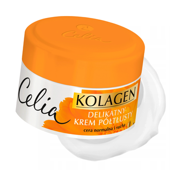 Celia Kolagen krem do twarzy półtłusty z nagietkiem 50 ml