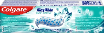 Colgate MaxWhite White + Crystals Crystal Mint pasta do zębów 75 ml
