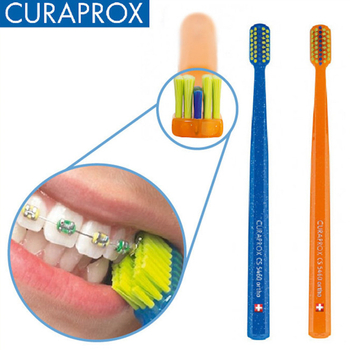 Curaprox CS 5460 Ortho Ultra Soft szczoteczka do aparatu ortodontycznego