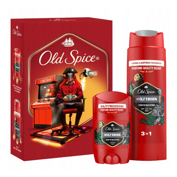 Old Spice zestaw prezentowy dla mężczyzn: żel i szampon 3w1 + dezodorant