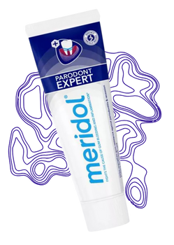 Meridol Parodont Expert Wrażliwe Dziąsła pasta do zębów z fluorem 75 ml