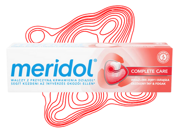 Meridol Complete Care pasta do wrażliwych dziąseł i zębów 75 ml