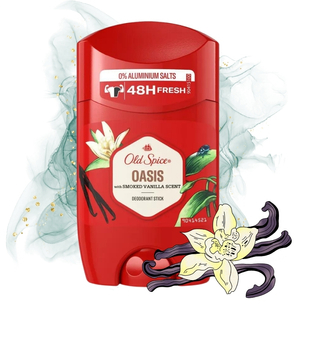 Antyperspirant w sztyfcie Old Spice Oasis Smoked Vanilla Scent 50 ml
