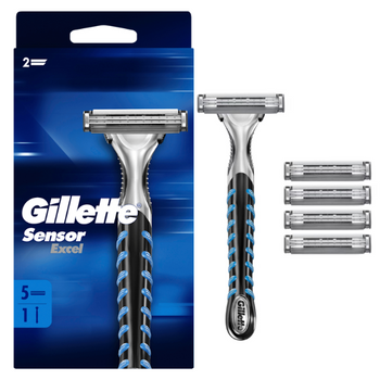 Gillette Sensor Excel maszynka + 5 wkładów