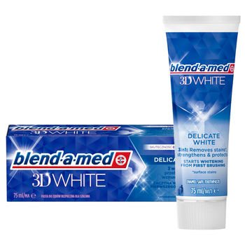 Pasta do zębów Blend-A-Med 3D White Delicate White 75 ml