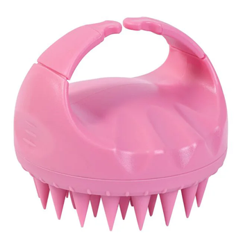 Szczotka do mycia i masażu głowy Sister Young Aura Pink