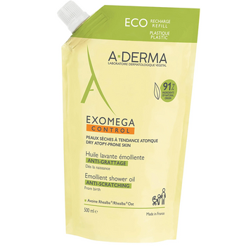 Olejek emolient pod prysznic A-Derma Exomega Control do skóry suchej 500 ml