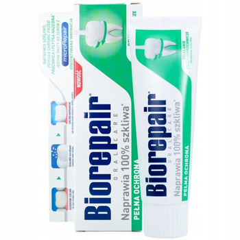 Biorepair Pełna ochrona pasta do zębów regenerująca 75 ml